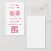 Simple Modern Crochet QR Code Crocheting