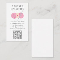 Simple Modern Crochet QR Code Crocheting