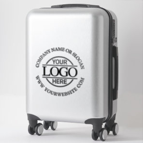 Simple Modern Custom Company Business Logo Branded Sticker