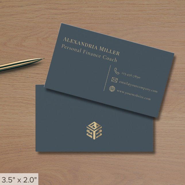 Simple Modern Custom Logo Business Card (Creator Uploaded)
