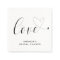 Simple Modern Cute Love Heart Bridal Shower