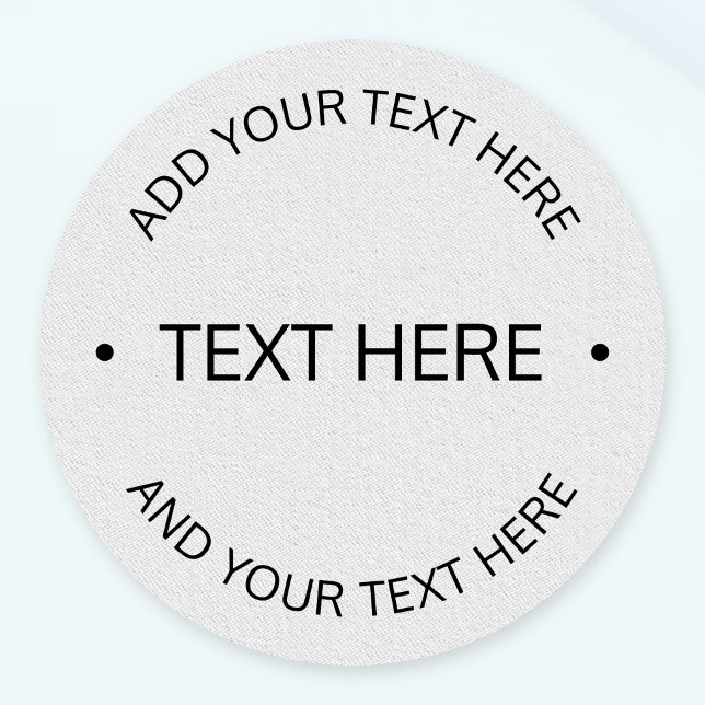 Simple Modern Editable Text | White & Black Patch (Creator Uploaded)