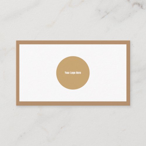 Simple Modern Elegant Caf  Business Card