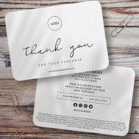 Simple Modern Elegant Chic Business Promo Coupon