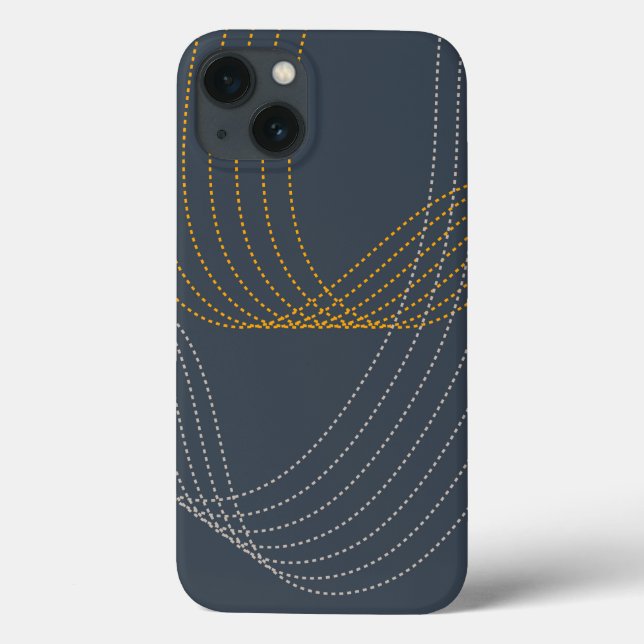 Simple, modern, elegant, cool, trendy illustration Case-Mate iPhone case (Back)