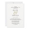 Simple Modern Elegant Typography Wedding Invite