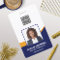 Simple Modern Employee Photo ID Badge