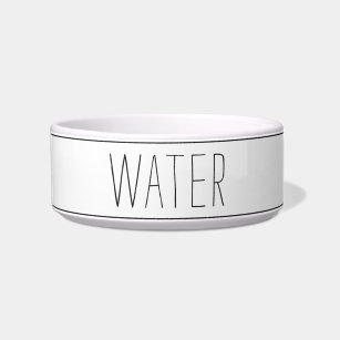 personalized dog bowl set