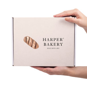 Simple Modern Fresh Bakery Eco Professional Logo Sticker