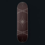 Simple Modern Geometric Star Skateboard<br><div class="desc">Simple Modern Geometric Star Custom Name Skateboard features a simple geometric star on a deep red background. Give a custom made gift,  personalized skateboard to your favorite skateboarder for Christmas,  birthday or your BFF.  Designed by ©Evco Studio www.zazzle.com/store/evcostudio</div>