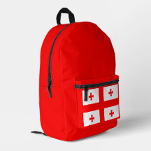 Simple Modern Georgia Flag National Souvenir