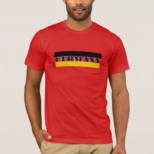 Simple Modern Germany german flag Souvenir T-Shirt