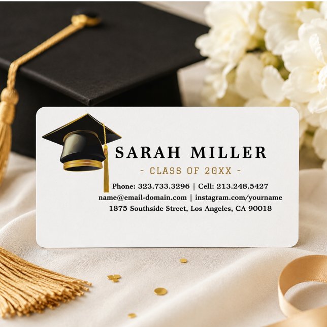Simple Modern Graduation Label (Simple Modern Graduation Label)