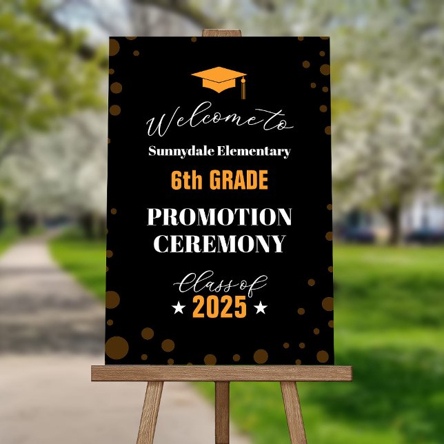 Simple Modern Graduation/Promotion Welcome Foam Board (Creator Uploaded)