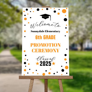 Simple Modern Graduation/Promotion Welcome Foam Board