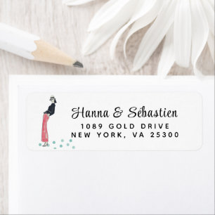 Simple Modern Hand Sketched Script Label