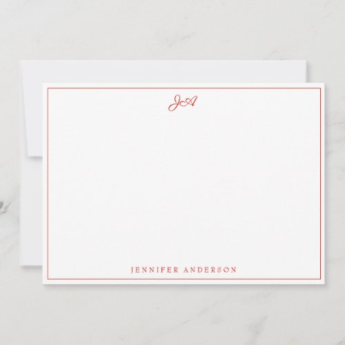 Simple Modern Handwritten Calligraphed Top Note