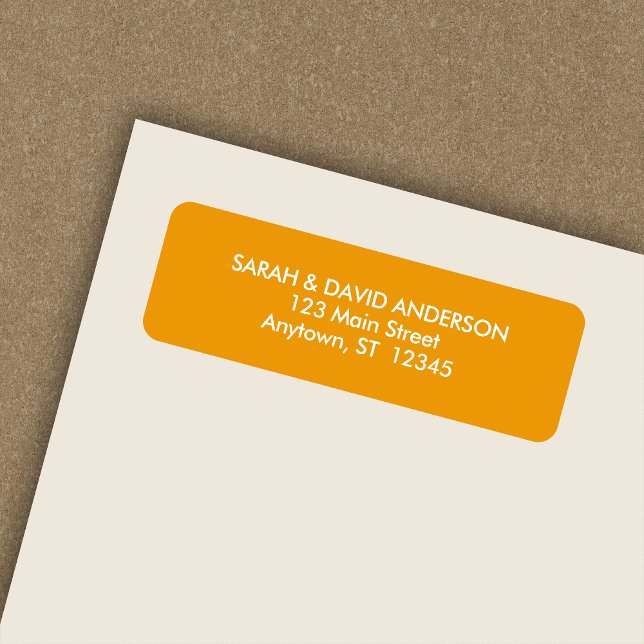 Simple Modern Honey Return Address Label (Creator Uploaded)