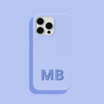 Simple Modern Initial Monogram iPhone 15 Pro Max Case<br><div class="desc">Simple Modern Initial Monogram Phone Case. Create your own personalized iPhone Case with custom initial name.</div>