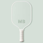 Simple Modern Initial Monogram Pickleball Paddle<br><div class="desc">Simple Modern Initial Monogram Pickleball Paddle. Create your own personalized pickleball with custom initial name.</div>
