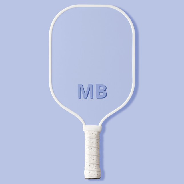 Simple Modern Initial Monogram Pickleball Paddle (Creator Uploaded)