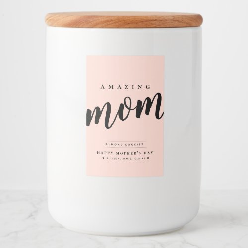 Simple Modern JarContainer Label for Mom