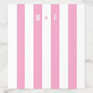 Simple Modern Light Elegant Pink Wedding Envelope Liner