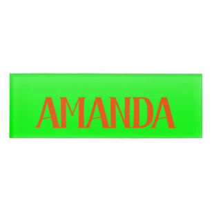 Bright Green Name s Zazzle
