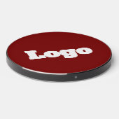 Simple Modern LOGO Branding Office Text Typography Wireless Charger (Front 2)