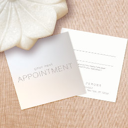 Simple Modern Luminous Appointment Reminder