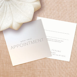 Simple Modern Luminous Appointment Reminder