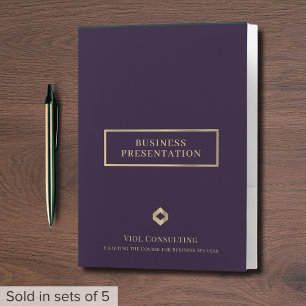Simple Modern Luxe Pocket Folder