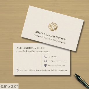 Simple Modern Luxury Business Card