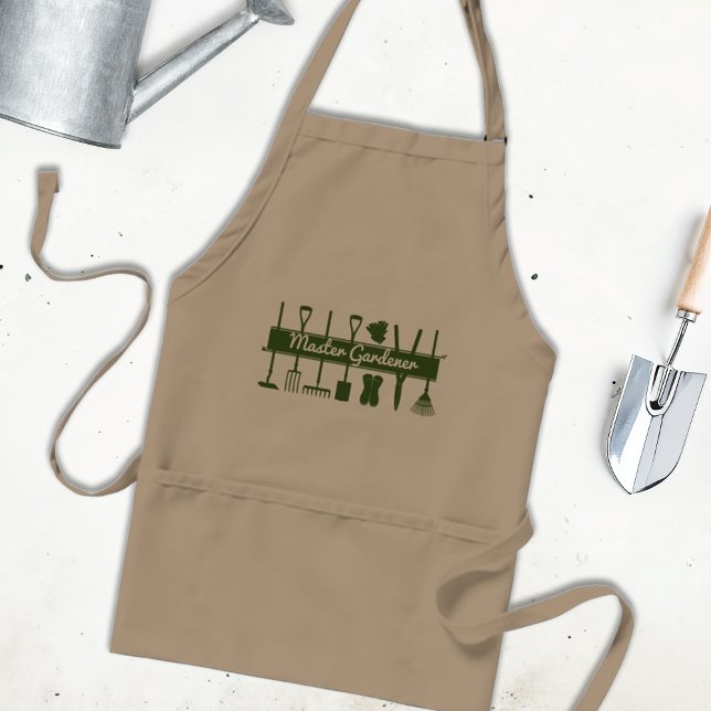 Simple Modern Master Gardener Adult Apron (Creator Uploaded)