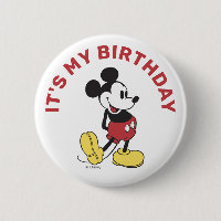 Simple Modern Mickey Mouse Birthday