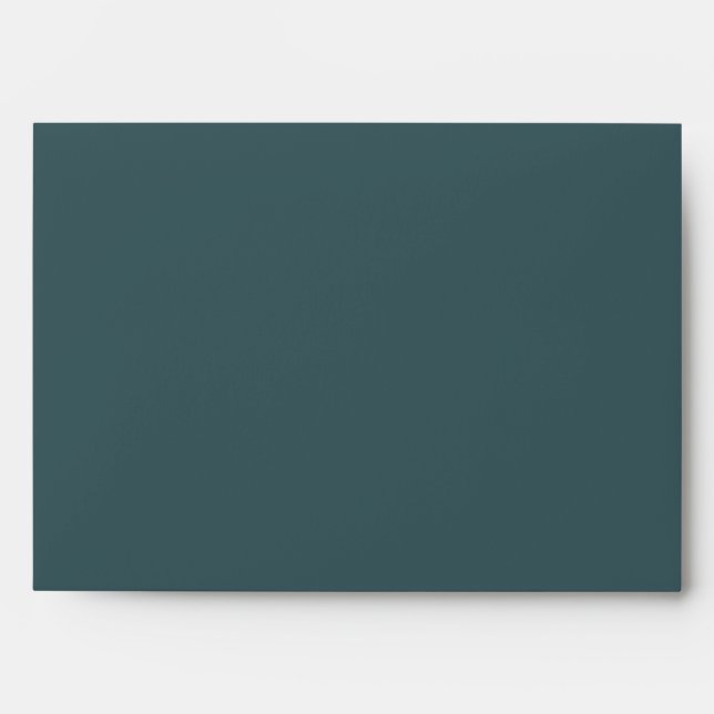 Simple Modern Minimal Eucalyptus Branch Envelope (Front)