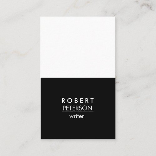 Simple Modern Minimal Social Media icon vertical Business Card