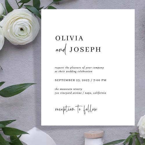 Wedding Invitation
