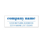 Simple Modern Minimalist Business Return Address