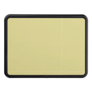 Simple Modern Minimalist Creme Trailer Hitch Cover