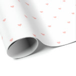 Simple Modern Minimalist Pink Hearts Pattern Wrapping Paper<br><div class="desc">Elevate your gift-giving experience with this sleek and contemporary pink and white wrapping paper adorned with a minimalist yet charming heart pattern. This modern take on gift wrap combines simplicity and sophistication, adding a touch of elegance to any Valentine's Day, birthday, or anniversary present for your husband, wife, boyfriend or...</div>