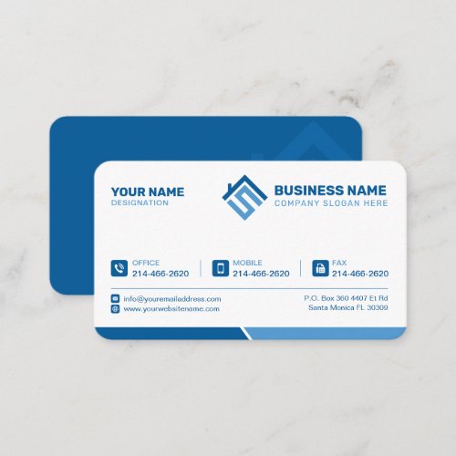 Simple Modern Minimalist Premium Clear White Business Card