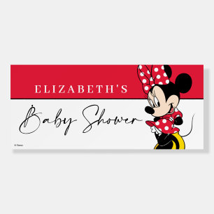 Simple Modern Minnie Mouse Baby Shower Foam Board