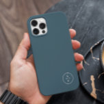 Simple Modern Monogram Name Case-Mate iPhone 14 Pro Max Case<br><div class="desc">This phone case features a simple modern monogram. Click the edit button to customize this design.</div>