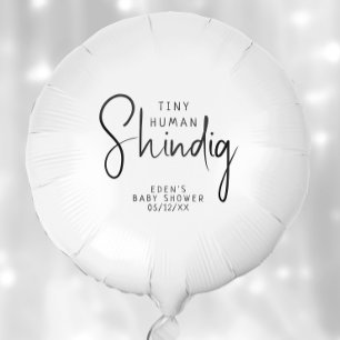 Simple Modern Neutral Tiny Human Shindig Balloon