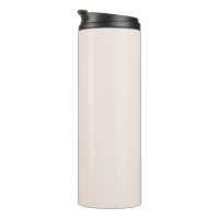 Simple Modern Personalized Pink Thermal Tumbler