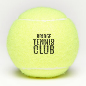 Simple & Modern, Personalized Pro Tennis Club Tennis Balls