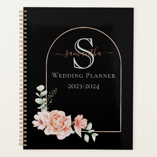 Simple Modern Personalized Wedding Planner (Front)