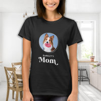 Simple Modern Pet Mom Custom Dog Photo