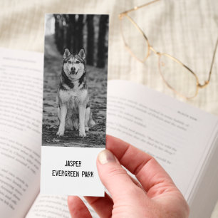 Simple Modern Pet or People Photo Bookmarks